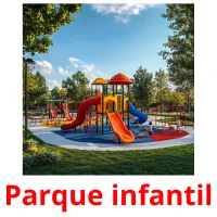 Parque infantil ansichtkaarten