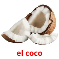 el coco Tarjetas didacticas