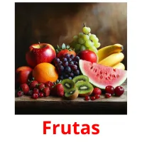 Frutas Tarjetas didacticas