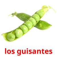 los guisantes card for translate