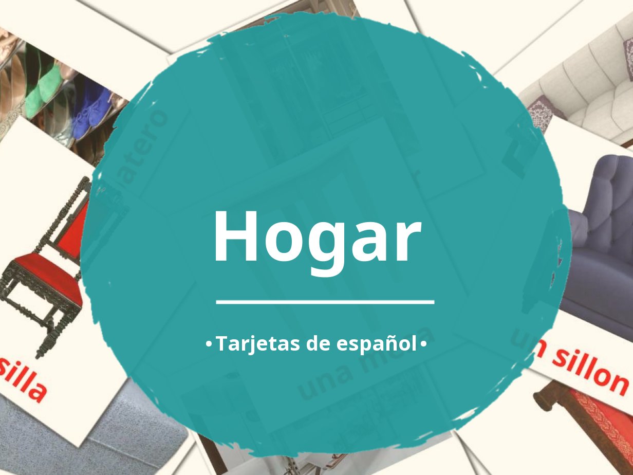 88 Tarjetas Didacticas De Hogar Para Imprimir Gratis En Español Pdfs 7692
