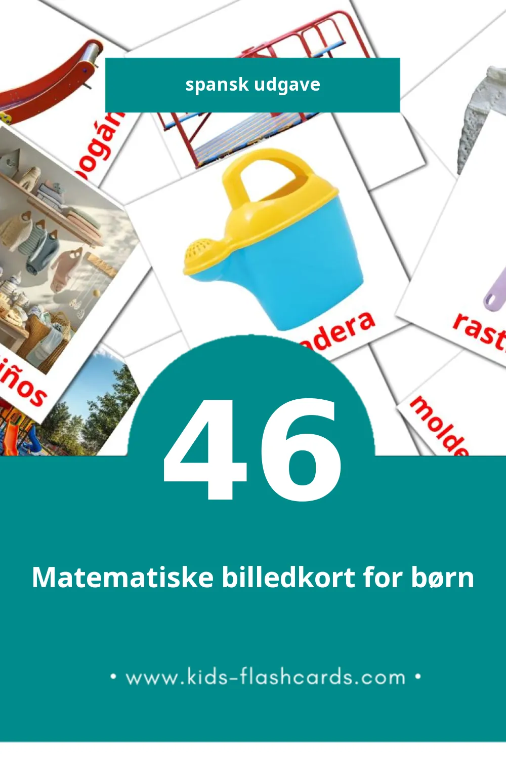 Visuelle billedkort for børn om Bebé til småbørn (46 kort på Spansk)