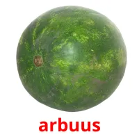 arbuus cartões com imagens