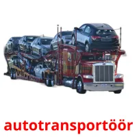 autotransportöör ansichtkaarten