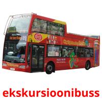 ekskursioonibuss card for translate