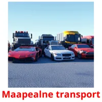 Maapealne transport ansichtkaarten