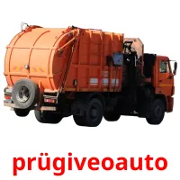 prügiveoauto ansichtkaarten