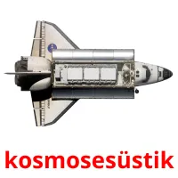 kosmosesüstik ansichtkaarten