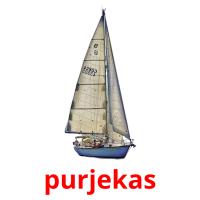 purjekas card for translate