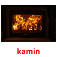 kamin Bildkarteikarten