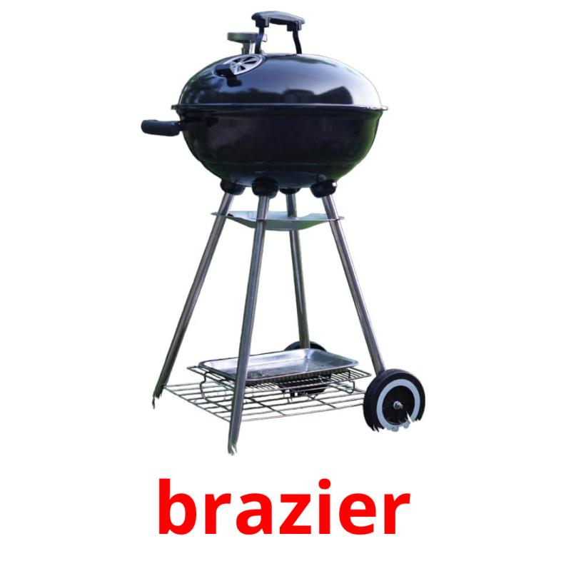 brazier picture flashcards