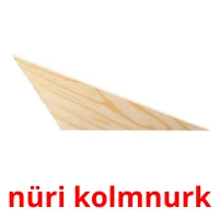 nüri kolmnurk cartões com imagens