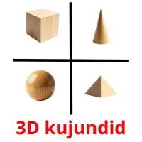 3D kujundid ansichtkaarten