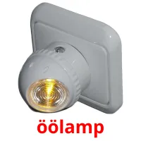 öölamp ansichtkaarten