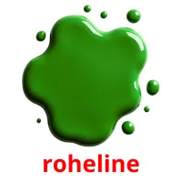 roheline picture flashcards