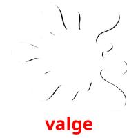 valge picture flashcards