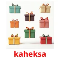 kaheksa picture flashcards