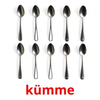 kümme picture flashcards