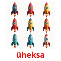 üheksa picture flashcards