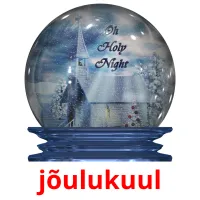 jõulukuul picture flashcards