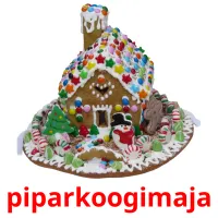 piparkoogimaja picture flashcards