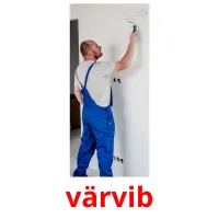 värvib flashcards illustrate