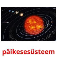 päikesesüsteem picture flashcards