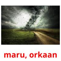 maru, orkaan card for translate