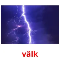 välk ansichtkaarten