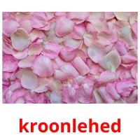 kroonlehed cartões com imagens