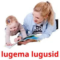 lugema lugusid bildkort för barn