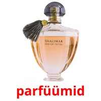 parfüümid bildkort för barn