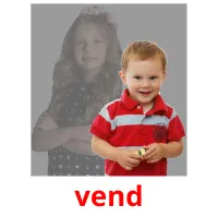 vend picture flashcards