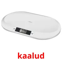 kaalud Tarjetas didacticas