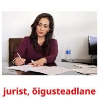 jurist, õigusteadlane card for translate