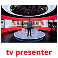 tv presenter picture flashcards