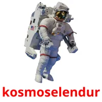 kosmoselendur cartões com imagens