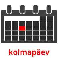 kolmapäev cartões com imagens