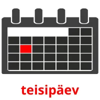 teisipäev cartões com imagens