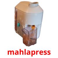 mahlapress flashcards illustrate