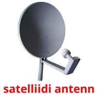 satelliidi antenn Tarjetas didacticas