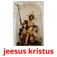 jeesus kristus flashcards illustrate
