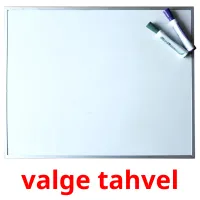 valge tahvel ansichtkaarten