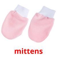 mittens picture flashcards