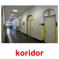 koridor flashcards illustrate