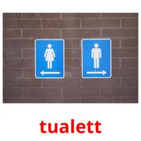 tualett picture flashcards