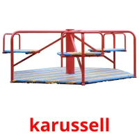 karussell ansichtkaarten