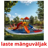 laste mänguväljak ansichtkaarten