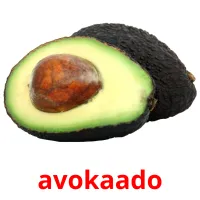 avokaado cartões com imagens