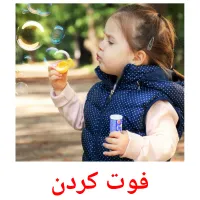 فوت کردن picture flashcards